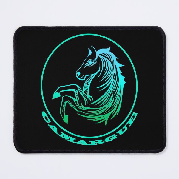 Item preview, Neon blue Camargue horse designed and sold by Astralia.