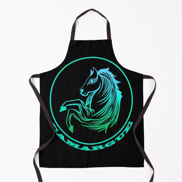 Item preview, Neon blue Camargue horse designed and sold by Astralia.