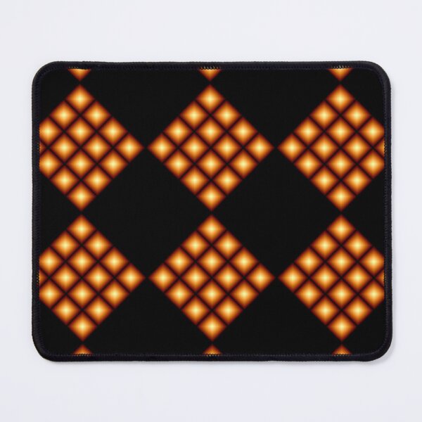 Item preview, Orange and black repeat pattern. designed and sold by Anne Huth.