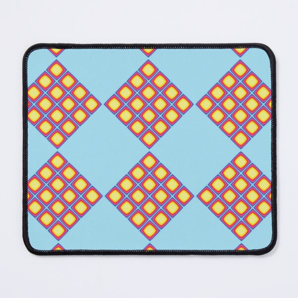 Item preview, Blue, yellow and red repeat pattern. designed and sold by Anne Huth.
