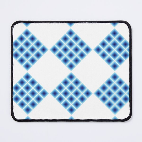 Item preview, Blue and white repeat pattern. designed and sold by Anne Huth.