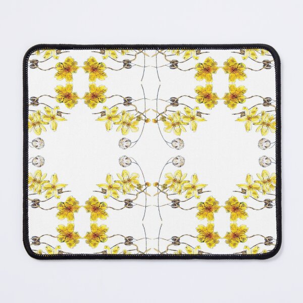 Item preview, Yellow Kapok repeat design 3rd version designed and sold by Anne Huth.