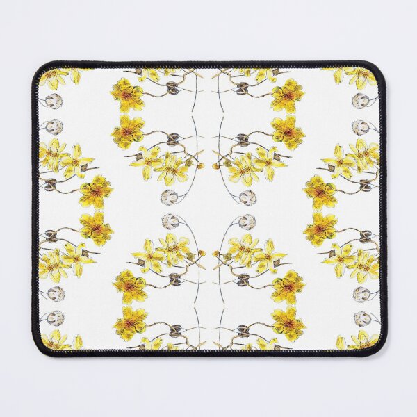 Item preview, Yellow Kapok repeat design 2nd version designed and sold by Anne Huth.