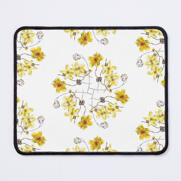 Item preview, Yellow Kapok repeat design designed and sold by Anne Huth.