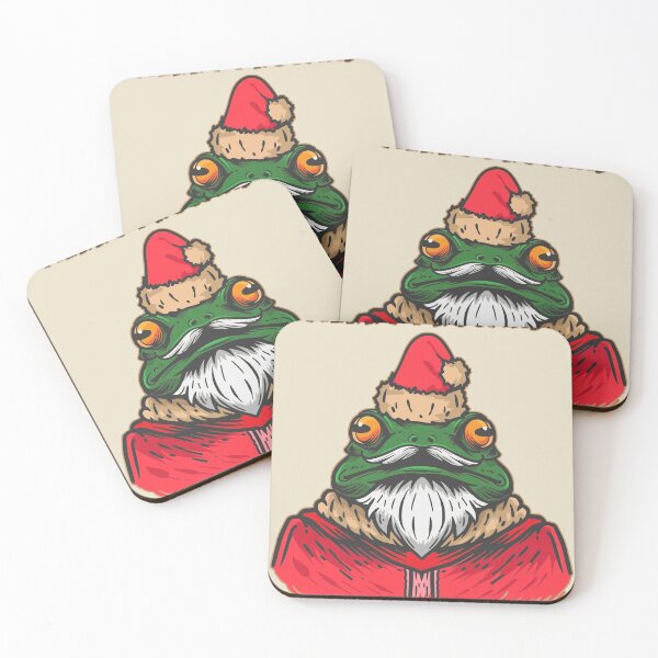 Item preview, Santa Frog Christmas designed and sold by FreakamaGeek.