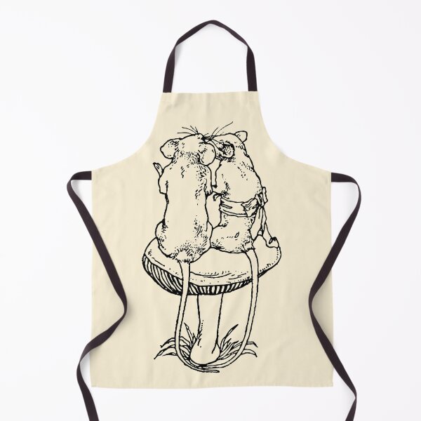 Item preview, Vintage Mice Sitting on a Mushroom Illustration, 1800s Era Art designed and sold by PlentyEntities.