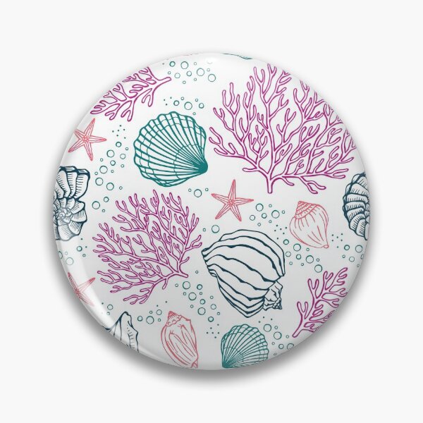 Item preview, Seashells Corals  designed and sold by HarrioBend.