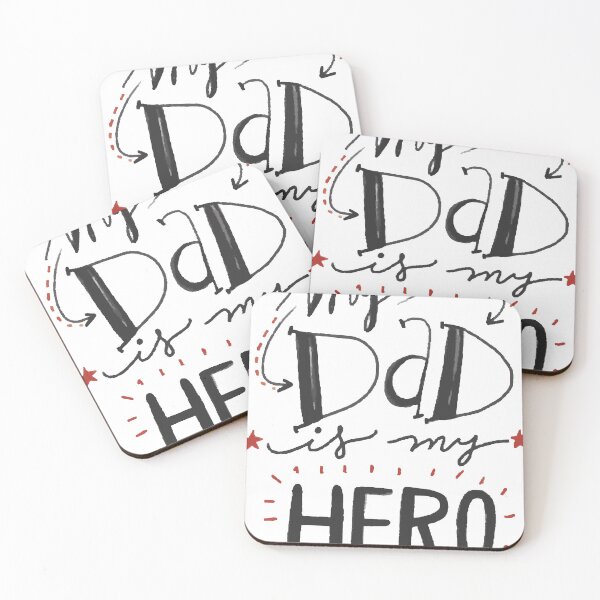 Item preview, My dad is  my hero designed and sold by AmyCrites.