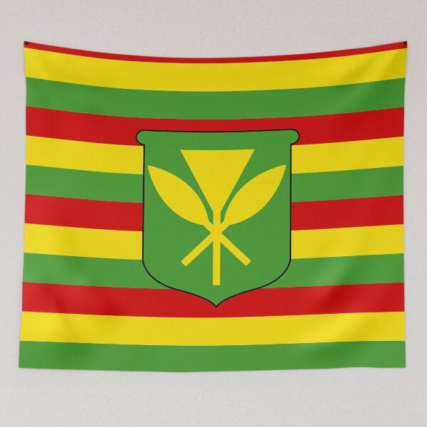 Item preview, Kanaka Hawai’i Flag designed and sold by Sun Dog Montana.