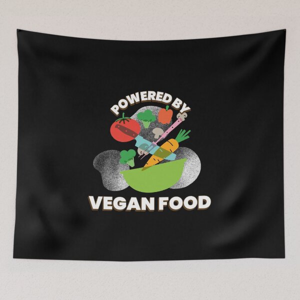 Item preview,  ALIMENTADO POR ALIMENTOS VEGANOS designed and sold by RetroPlaceee.