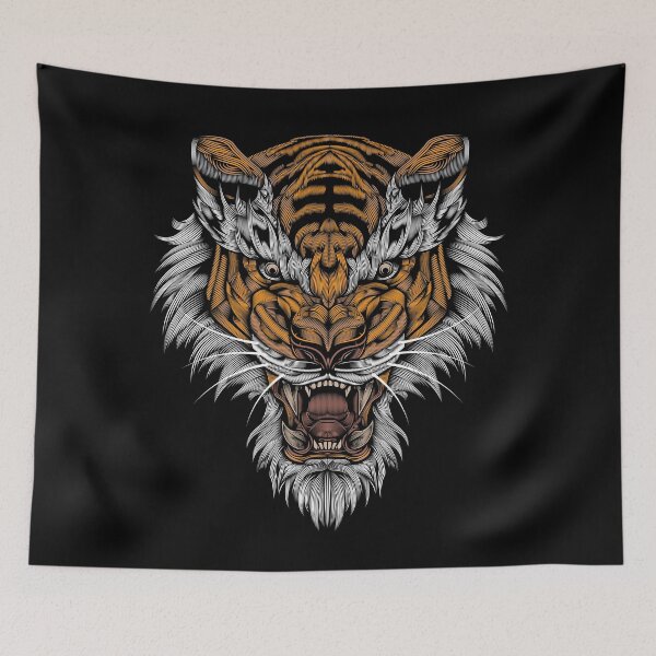 Item preview, Orange Tiger Head designed and sold by hockeng.