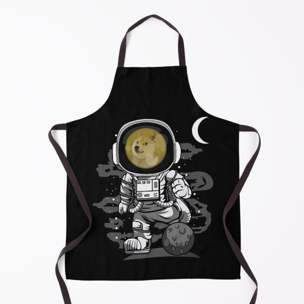 Item preview, Astronaut Dogecoin DOGE Coin To The Moon Crypto Token Cryptocurrency Wallet designed and sold by HarveyWatkins1.