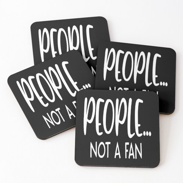 Item preview, People not a fan designed and sold by pnkpopcorn.