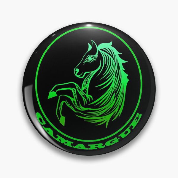 Item preview, Neon green Camargue horse designed and sold by Astralia.