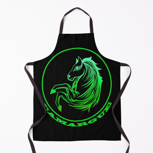 Item preview, Neon green Camargue horse designed and sold by Astralia.