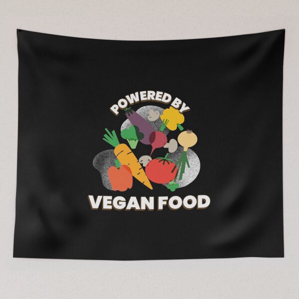 Item preview,   ALIMENTADO POR ALIMENTOS VEGANOS designed and sold by RetroPlaceee.