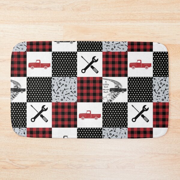 Item preview, Mechanic plaid pattern background designed and sold by PatrickRobbin.