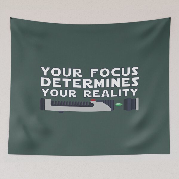 Item preview, Your Focus Determines Your Reality designed and sold by Ironickdesigns.
