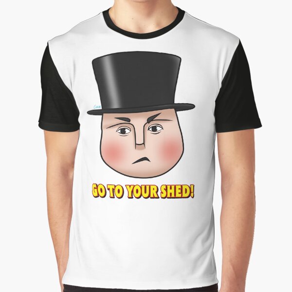 Artikel-Vorschau von Fat Controller "Geh in deine Halle", designt und verkauft von Corza Moon.