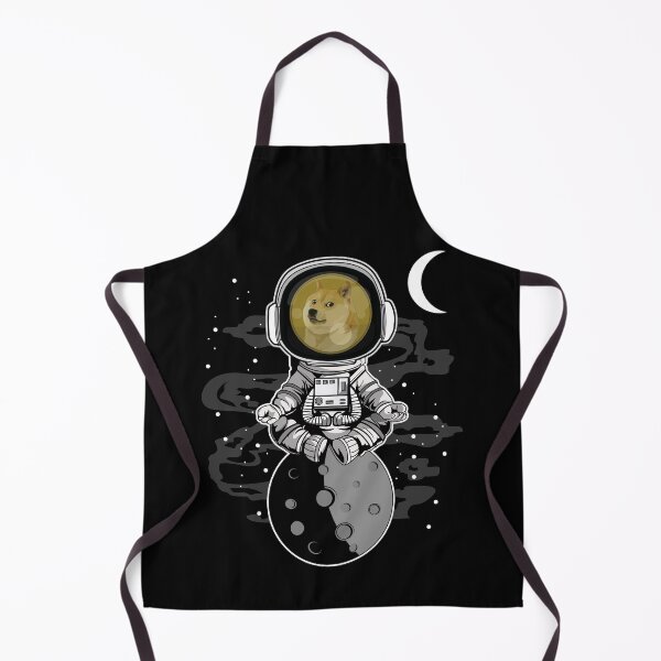 Item preview, Astronaut Dogecoin DOGE Coin To The Moon Crypto Token Cryptocurrency Wallet designed and sold by HarveyWatkins1.