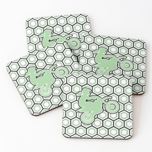 Item preview, Motocross Hexagon pattern designed and sold by PatrickRobbin.