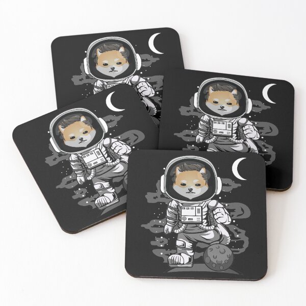 Item preview, Astronaut Dogelon Mars Coin To The Moon Crypto Token Cryptocurrency Wallet designed and sold by HarveyWatkins1.