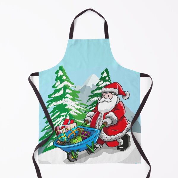 Item preview, Christmas Santa and his gift wagon designed and sold by akiitzu-lm.