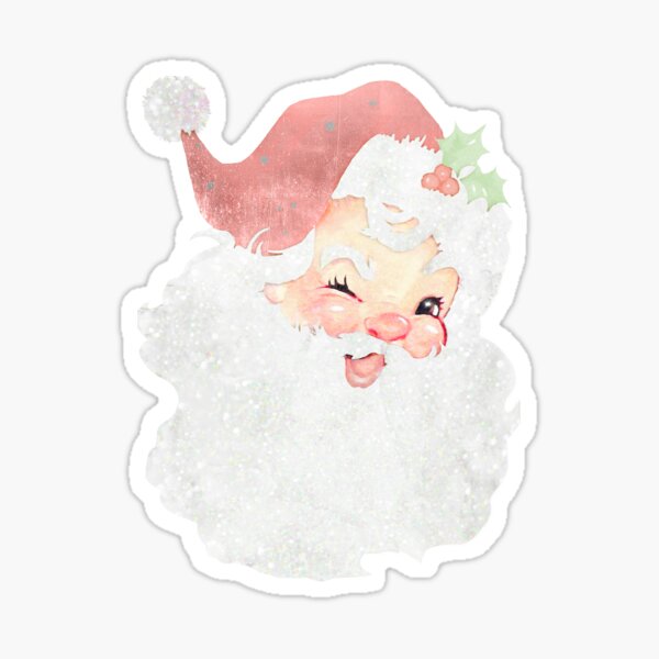 Victorian Pink Christmas Sticker Pack