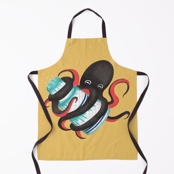 Item preview, Octopus With Cake designed and sold by RoamingGeek.
