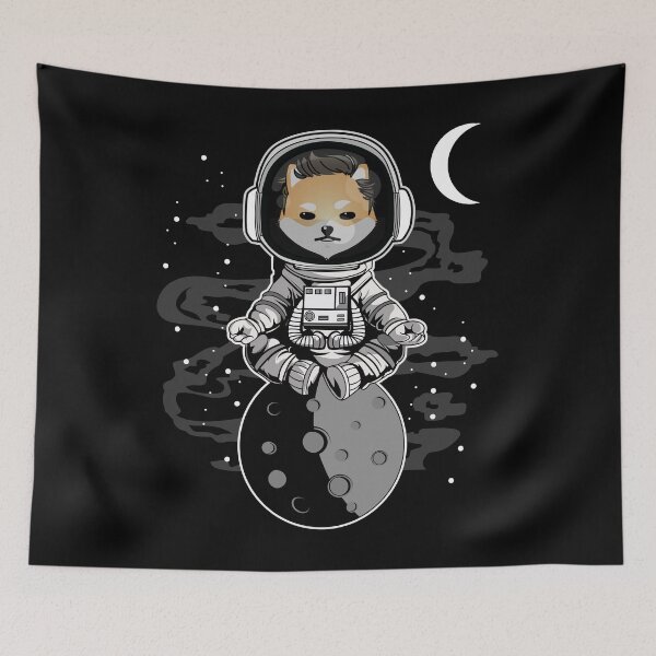 Item preview, Astronaut Dogelon Mars Coin To The Moon Crypto Token Cryptocurrency Wallet designed and sold by HarveyWatkins1.