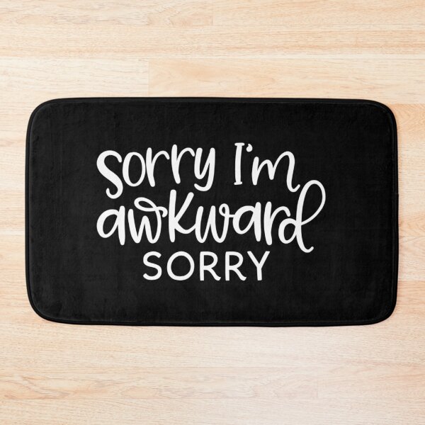 Item preview, Sorry i'm awkward sorry designed and sold by pnkpopcorn.