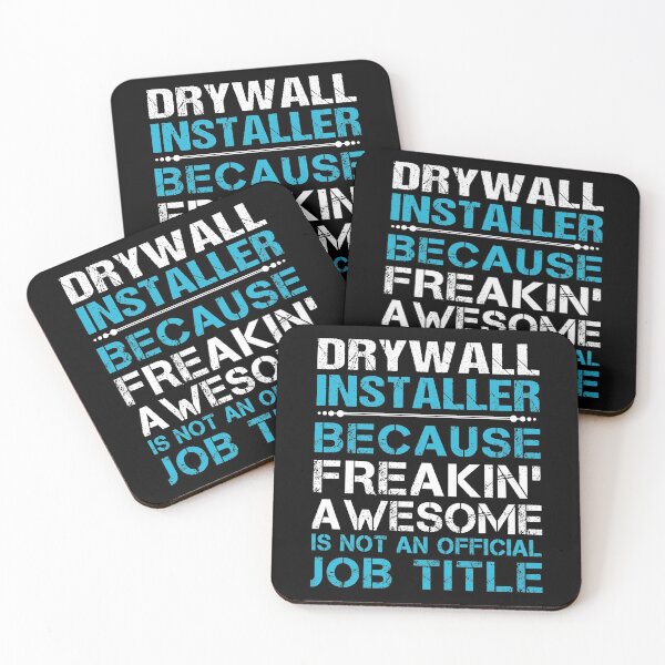 Item preview, Drywall Installer T Shirt - Freaking Awesome Job Gift Item Tee designed and sold by oetate4774.