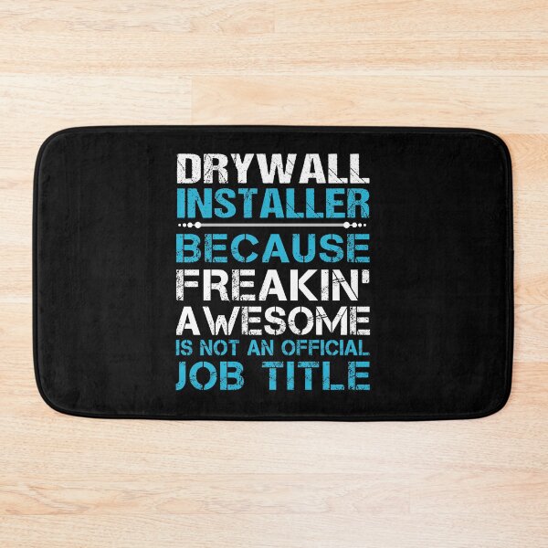 Item preview, Drywall Installer T Shirt - Freaking Awesome Job Gift Item Tee designed and sold by oetate4774.