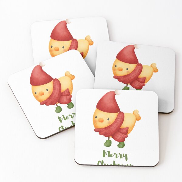 Item preview, Merry Cluckmas designed and sold by Mo2mo.