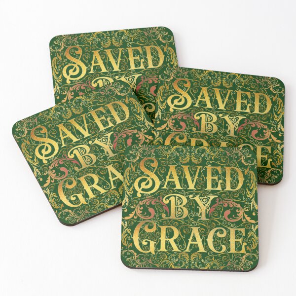 Item preview, Saved by Grace. Christian art designed and sold by ConArte.