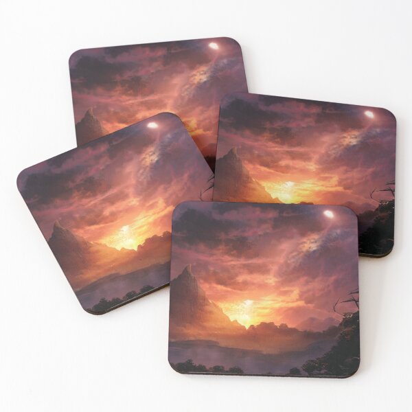 Item preview, Approaching Mordor - Fantasy Digital Painting designed and sold by LonelyFootpad.