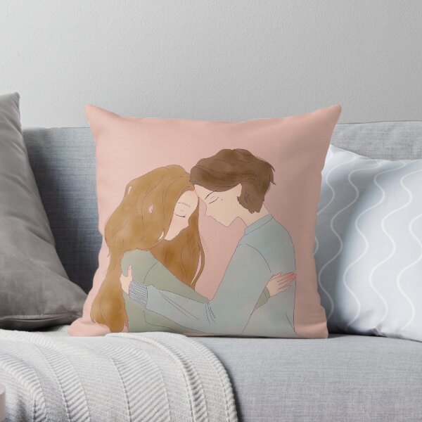 About Love | OC Evangeline and Adam | This is Georgiana Throw Pillow