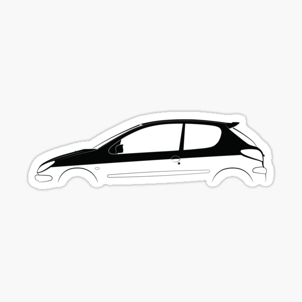 Peugeot 308 GTI Sticker for Sale by EarlyBirdz