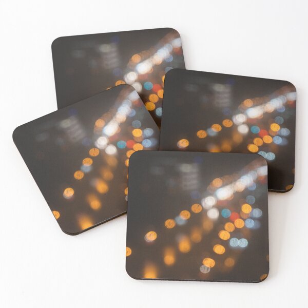 Item preview, Blurred bokeh city lights designed and sold by anstey.