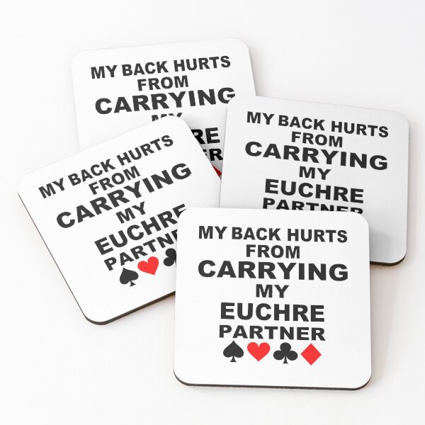 Item preview, Euchre Partner, Euchre Player, Card Game designed and sold by lfinkbeiner12.
