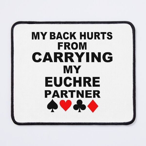 Item preview, Euchre Partner, Euchre Player, Card Game designed and sold by lfinkbeiner12.