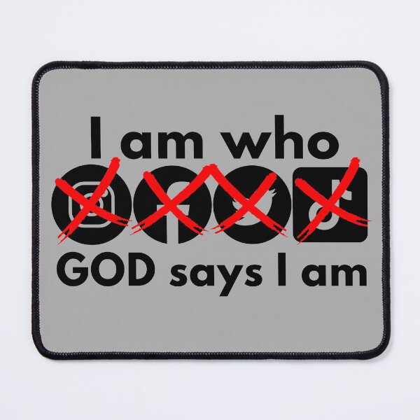Item preview, I am who God says I am designed and sold by JoyFilledLife.