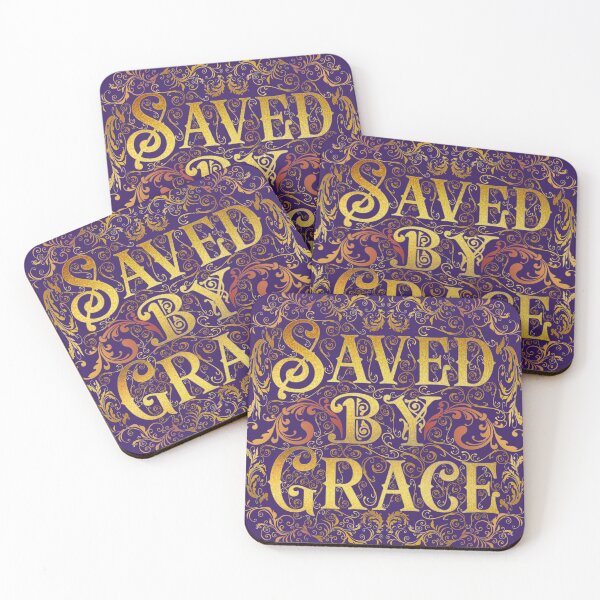 Item preview, Saved by Grace. Christian art designed and sold by ConArte.