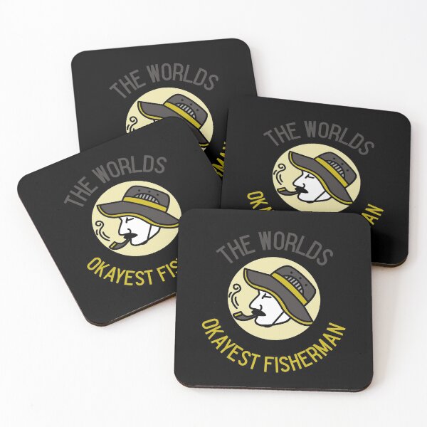 Item preview, THE WORLDS OKAYEST FISHERMAN designed and sold by PTree1.