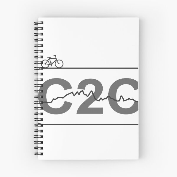 Item preview, C2C Cycle Route Black/Grey designed and sold by cycleexplorers.