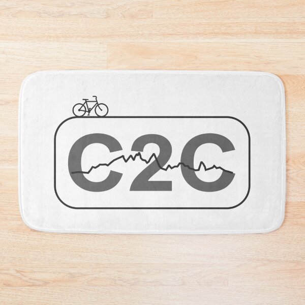 Item preview, C2C Cycle Route Black/Grey designed and sold by cycleexplorers.