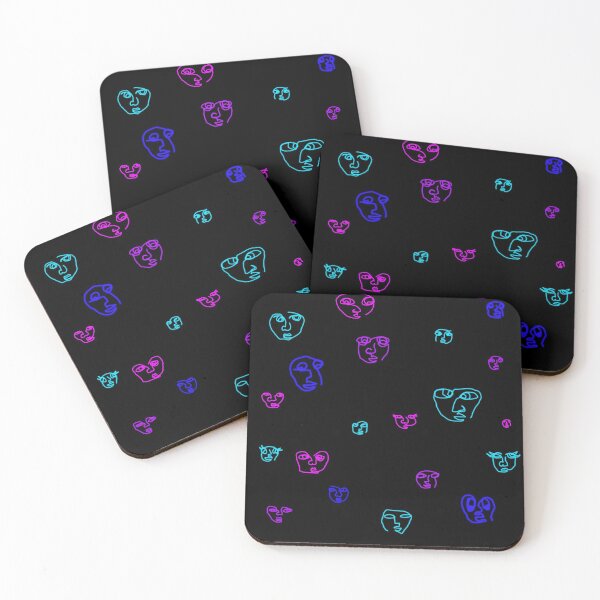 Item preview, Faces but in cool tone designed and sold by CanIgetanopa.