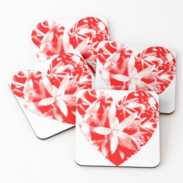 Item preview,  Heart flowers in red & White by Iritof designed and sold by iritof.