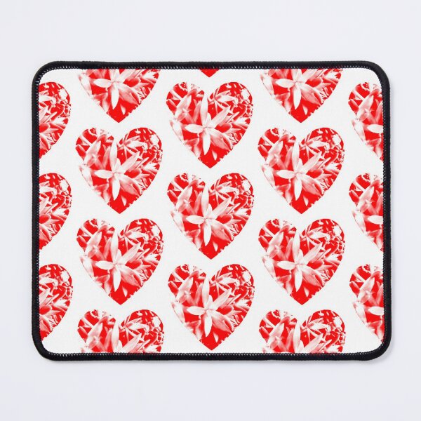 Item preview, Heart flowers in red & White by Iritof designed and sold by iritof.