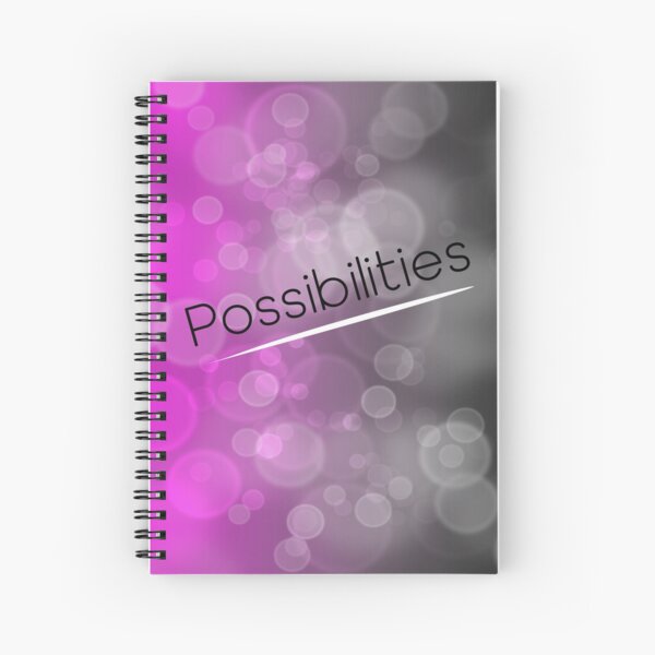 Possibilities Journal Spiral Notebook